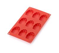 Lékué Molde magdalenas de silicona Lékué 9 cav. Rojo