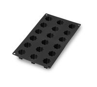Lékué Molde mini bordelais acanalado de silicona Lékué Negro