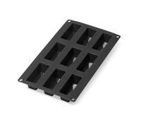 Lékué Molde mini cake de silicona Lékué 9 cav. Negro