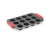 Lékué Molde mini muffins antiadherente Lékué 12 cav. Rojo