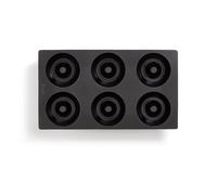 Lékué Molde para dónuts Lékué silicona 6 uds. Negro