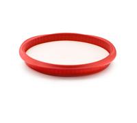 Lékué Molde quiche Lékué con plato 28 cm Rojo