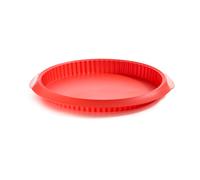 Lékué Molde quiche Lékué de silicona Ø28 cm Rojo
