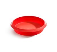 Lékué Molde redondo Lékué de silicona 24 cm Rojo