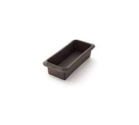 Lékué Molde silicona platino para Hacer Pan Molde casero, Silicona, marrón, 25 cm