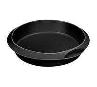 Lékué Molde silicona platino redondo, Negro, 24 cm