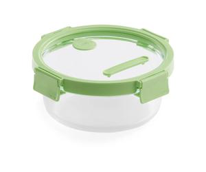 Lékué Recipiente hermético de vidrio Lékué redondo 950 ml Verde