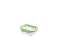 Lékué Recipiente hermético de vidrio para conservar alimentos, 640 ml, rectangular
