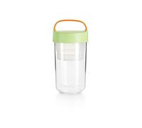 Lékué Recipiente hermético Jar To Go, Verde, 600 ml
