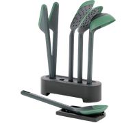 Lékué Set de 5 utensilios de cocina anti-rayaduras Lékué 5 piezas Verde