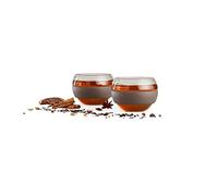 Lékué Tazas de Té, vidrio y cinta protectora de silicona