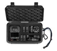 LEKUFEE Bolsa de Viaje Impermeable para dji Osmo 360, Estuche Multifuncional de baterías 2 Osmo Action y Otros Accesorios (Solo Estuche y Bolsa)