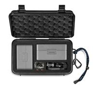 LEKUFEE Estuche Duro Impermeable de Viaje para dji Mic 3,dji Mic 2/Mini, Estuche de Carga, transmisor, Receptor, micrófono Lavalier y Otros Accesorios (Solo Bolsa)