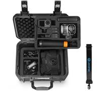 LEKUFEE Estuche Impermeable para dji Osmo Action 6,dji Osmo Action 5 Pro/4/3 Cámara de acción,Pack Aventura,Pack Esencial,Pack Estándar y Accesorios (Solo Maleta)