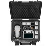 LEKUFEE Estuche Impermeable para dji Pack Air 3S Vuela Más,dji RC Pro 2/RC Pro,dji RC N3,dji RC 2/RC,dji RC N2/N1 Control Remoto y Accesorios para el dron dji Air 3 (Solo Maleta)