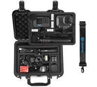 Lekufee Estuche Impermeable para GoPro Hero 13/12/11/10/9, Lit Hero,Hero 4K,Mission 1 Pro,Edición Creator/Cámara de Acción y Otros Accesorios (Solo el Maleta)