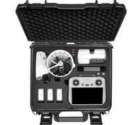 LEKUFEE Estuche Rígida Portátil Impermeable para dji Flip(RC N3),dji RC N2/2, batería (8 Piezas), estación de Carga y Otros Accesorios (Solo Funda)