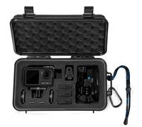 LEKUFEE Estuche Rígido de Transporte a Prueba de Agua para dji Osmo Action 6/5 Pro/4/3,Pack Estándar y Accesorios (Solo Estuche)