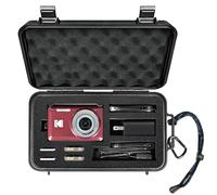 LEKUFEE Estuche Rígido Impermeable de Viaje para cámara Digital Kodak PIXPRO FZ55 o FZ45, batería y Accesorios (Solo Bolsa)