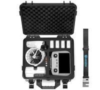 LEKUFEE Estuche Rígido Impermeable para dji Flip Drone, Pack dji Flip Vuela Más,RC N3/N2/2, Batería (9 Piezas), Hub de Carga y más Accesorios (Solo Bolsa)