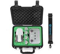 LEKUFEE Estuche Rigido para DJI Mini 4K y Mavic Mini 2 Drone Accesorios (Espuma EVA Color - Verde)