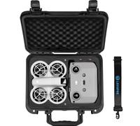 LEKUFEE Estuche Rigido Portátil Impermeable para Drone dji Neo 1, Pack dji Neo 1 Vuela Más, RC-N3, RC-N2 Controladores Remotos y Accesorios (Solo Maleta)
