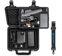 LEKUFEE Maletín Rígido Impermeable para Estabilizador Osmo Mobile 8P | Compatible con DJI Mic Mini 2, DJI Mic 3/2 y Otros Accesorios (Solo Estuche)