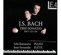 Léla Katsarava - Bach, J-S : Sonates en Trio