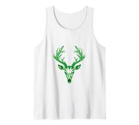 #lele - Camiseta con diseño de cornamenta de ciervo Camiseta sin Mangas