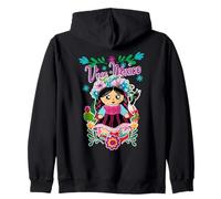 Lele Doll The Patrimonial Beauty of The Mazahua and Otomí Sudadera con Capucha