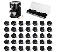 LELE LIFE 35 deslizadores de electrodomésticos para electrodomésticos de cocina, rodillos deslizantes autoadhesivos para encimera pequeña para freidora de aire, cafetera, fácil de mover con caja de