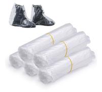 LELE LIFE Fundas impermeables para zapatos de lluvia, transparentes, resistentes, antideslizantes, para botas de lluvia para hombres y mujeres adultos, 25 pares, Talla única