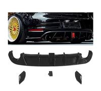 LeLeD Difusor de Parachoques Trasero para VW Golf MK Vi GTI 6 GTI MK6 GTI 2.0 GTI 5K1,Labio de Parachoques Trasero,difusor de Labios
