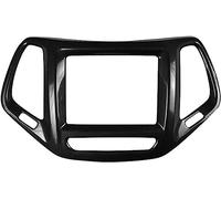 LeLeD Panel de Control de Consola Central de Coche Accesorios de Estilo Interior Embellecedor para Jeep Cherokee 2014 2015 2016 2017 2018,A-Carbon Fiber