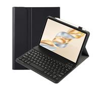 leleyo Funda con teclado para Honor Pad X9a 11.5" Funda Teclado Inalámbrico Bluetooth Magnética Desmontable QWERTY Negro