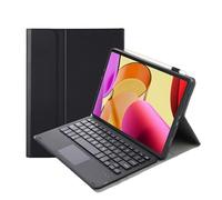 leleyo Funda con Teclado para Tablet Amazon Fire MAX 11 de 11 Pulgadas, Cubierta Inteligente magnética con Teclado Bluetooth inalámbrico extraíble para Fire MAX 11, Negro