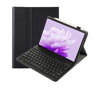 leleyo Funda con teclado para tablet Honor Pad X8 Pro / X9 de 11.5 pulgadas, cubierta inteligente magnética con teclado Bluetooth inalámbrico extraíble QWERTY para Pad X8 Pro / X9, color negro
