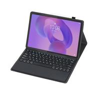 leleyo Funda con teclado para tablet Lenovo Idea Tab Plus/Lenovo Tab K12 de 12.1 pulgadas, cubierta inteligente magnética con teclado Bluetooth inalámbrico extraíble, color negro