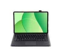 leleyo Funda de Teclado para OPPO Pad SE de 11 Pulgadas, Cubierta Inteligente con Teclado táctil, magnético, extraíble, Bluetooth, QWERTY, Color Negro