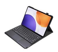 leleyo Funda de Teclado para Xiaomi Pad 7S Pro de 12.5 Pulgadas, Cubierta Inteligente con Teclado táctil, magnética, extraíble, inalámbrica, QWERTY, Color Negro