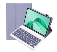 leleyo Funda Teclado para Honor Pad X8a/X8b 11" Teclado Wirless Magnético Desmontable Inalámbrico QWERTY para Honor Pad X8a 11 Pulgadas 2024 (Púrpura)