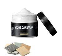 Leling 5 cera pulido mármol | Pasta cerámica para el cuidado la piedra - 80 g cera pulido reparación pasta cerámica, apto para muebles mármol, azulejos