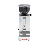 LELIT Fred Tempo Molinillo de Café - Fresas Cónicas de 38 mm & Regulación Electrónica de la Dosis - PL044MMT - Acero Inoxidable Pulido