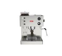 Lelit Kate Máquina de Café - Con Espumador de Leche & Molinillo de Café Integrado - Pantalla LCC para el Control de Parámetros - PL82T - Acero Inoxidable Cepillado