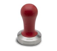 LELIT Tamper de Café para Filtro LELIT58 - Mango de Madera Roja - PLA481R - Plata/Madera Roja