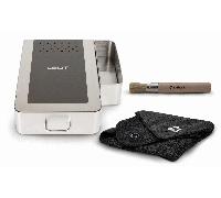 Lelit VIP tee box / cajón de infusión con cepillo y paño