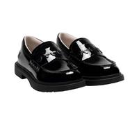 Lelli Kelly Clara Patent - Mocasines escolares para niñas, color negro, LK8983 (NE03), Black, 30 EU