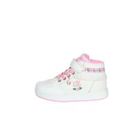 Lelli Kelly LKAA8084 - Zapatillas altas para niña con flequillo blanco, Color blanco., 32 EU