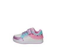 Lelli Kelly Zapatillas flequillo velcro cordones elásticos y regalo blanco blanco lila, Color blanco., 31 EU