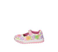 Lelli Kelly Zapatos de lona Eloise Dolly para niñas con lentejuelas y flores LK4911, Pink, 25 EU